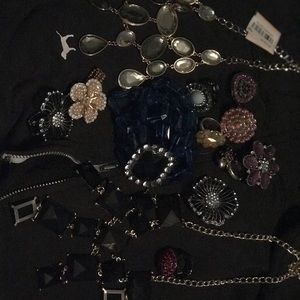 Costume Jewelry (2 necklace/bracelets/rings)